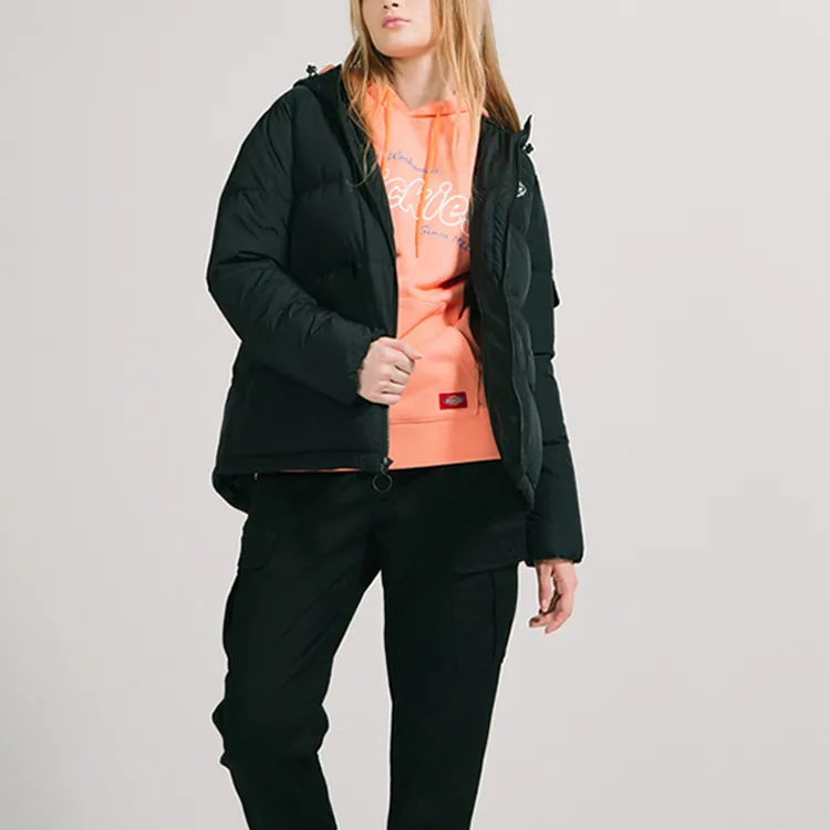 Dickies Down Jackets Women's Black-1