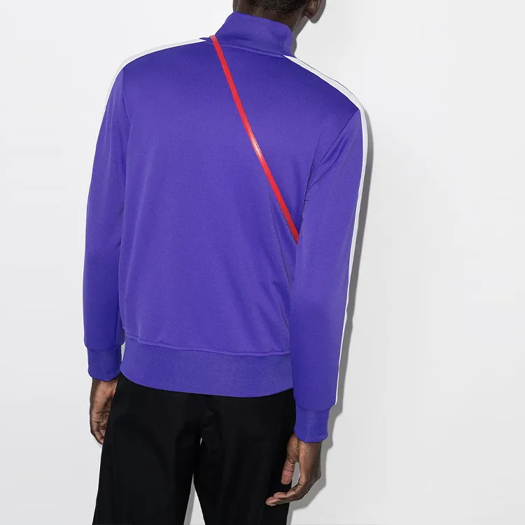 PALM ANGELS Logo Print Zip Up Track Jacket-2