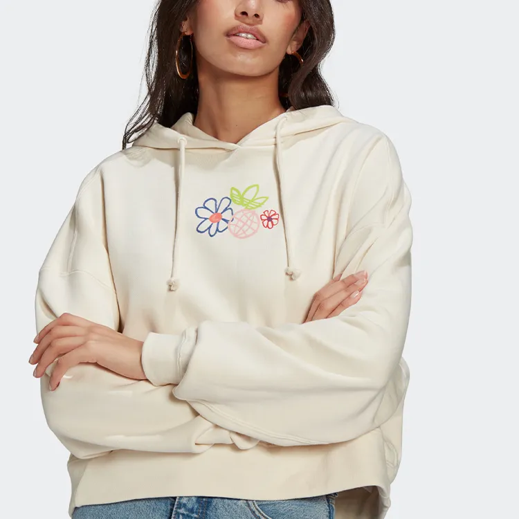 Adidas Originals Sweatshirt Women's Ecru-4