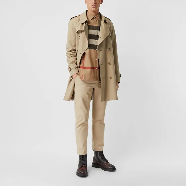 Burberry Shirt Fall Men's Camel-2