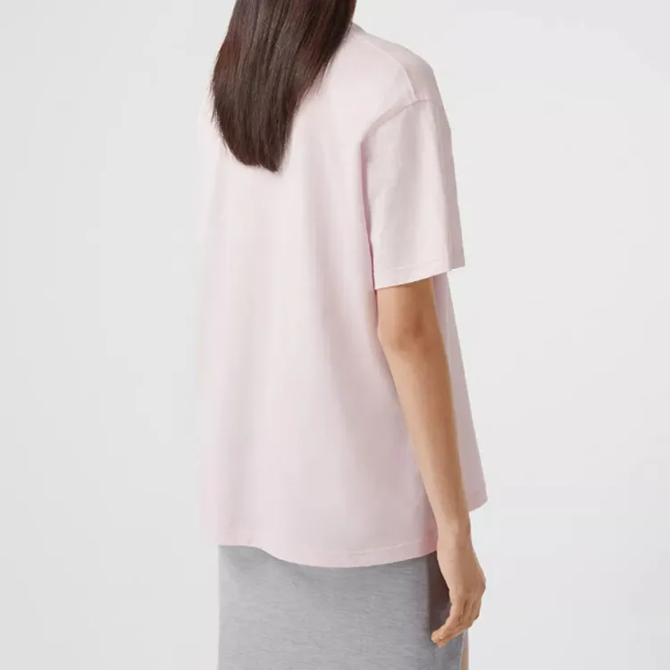 Burberry T Shirt Women's Light Pink-3