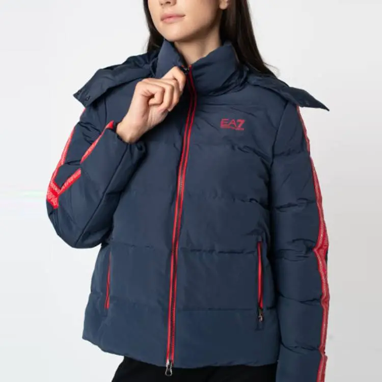 EMPORIO ARMANI Puffer Jackets Women's Night Blue-2