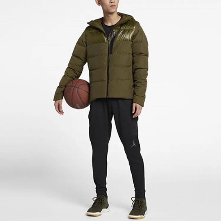 Jordan Down Jackets Men Green-1