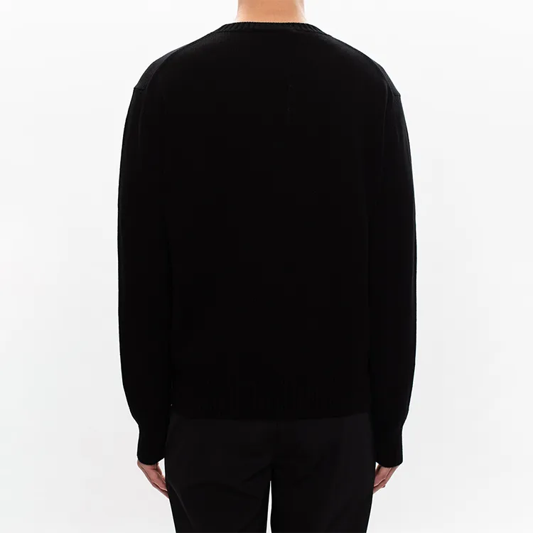 VERSACE Sweaters Men Black-3