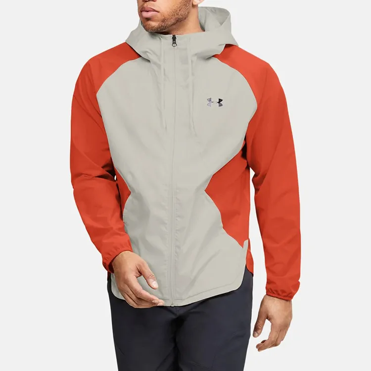 Under Armour Stretch Jackets Men Orange Red-3