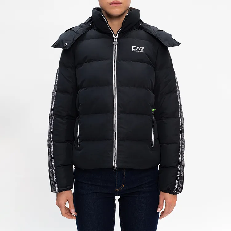 EMPORIO ARMANI EA7 Puffer Jackets Women's Black-2