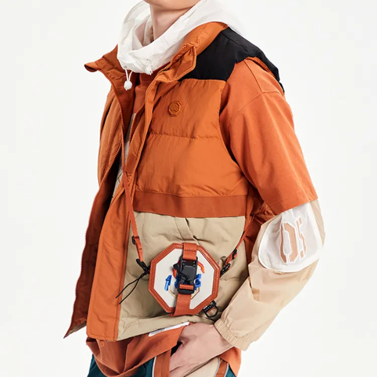 LiNing Polyester Crossbody Bag Shoulder Bag Unisex Camel-6