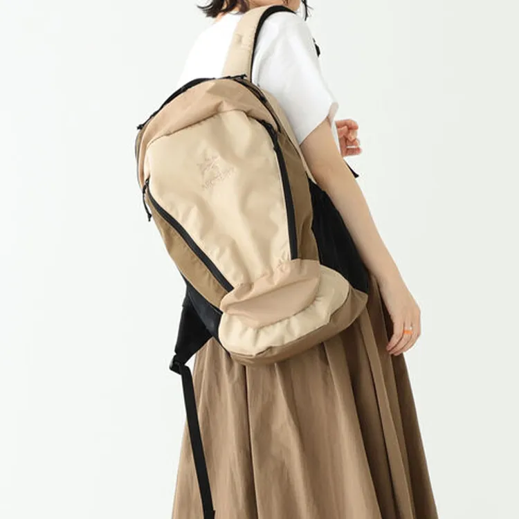 Arcteryx × BEAMS BOY MANTIS Collaboration Nylon Fabric Backpack Regular Unisex Camel-5