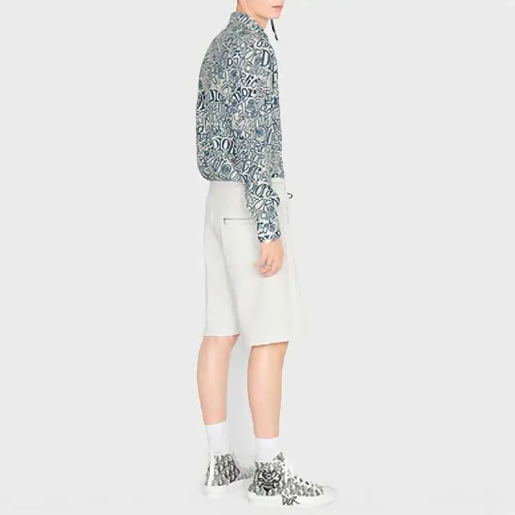 DIOR And Shawn Track Shorts-3