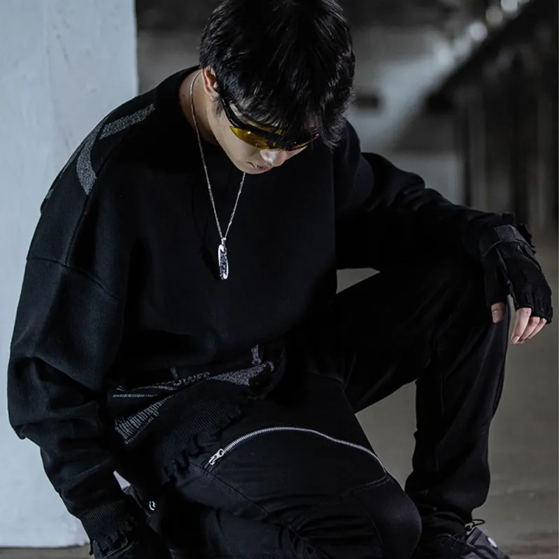 ENSHADOWER Sweaters Men Black-4