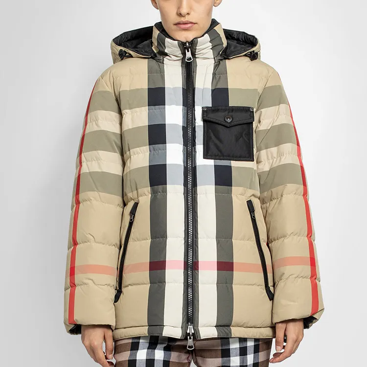 Burberry Down Jacket Women's Multicolor-4