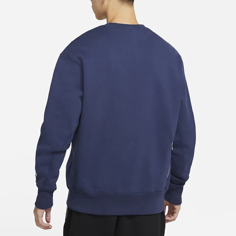 Nike Sweatshirts Men Deep Navy Blue-3