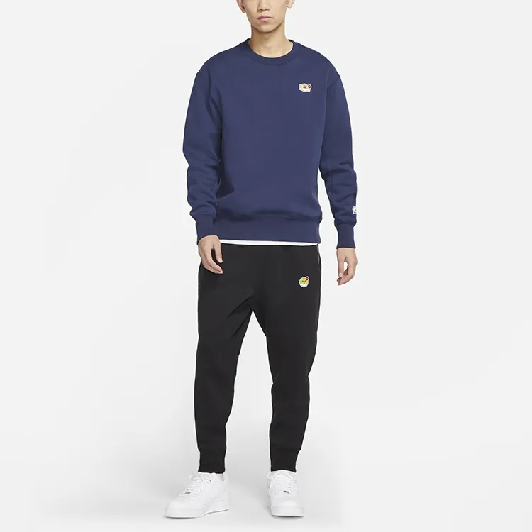 Nike Sweatshirts Men Deep Navy Blue-4