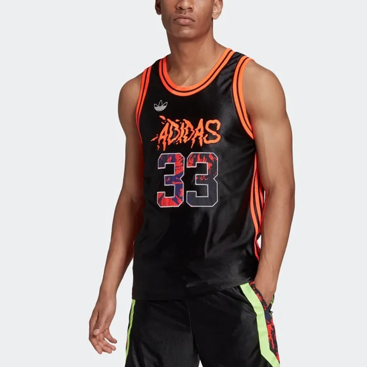 Adidas Originals Festivo Basketball Jerseys Men Black-2