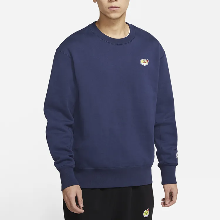 Nike Sweatshirts Men Deep Navy Blue-2