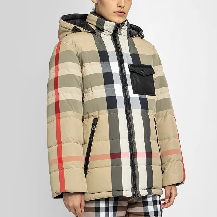 Burberry Down Jacket Women's Multicolor-5