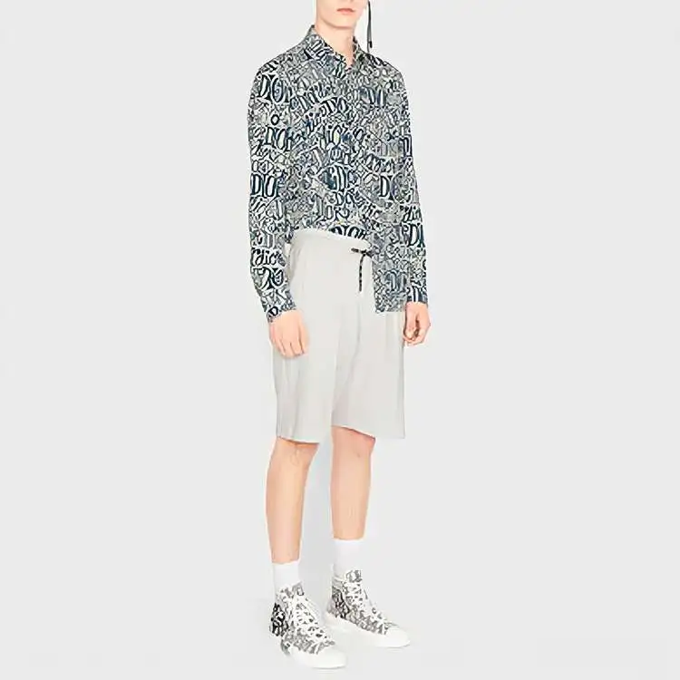 DIOR And Shawn Track Shorts-2