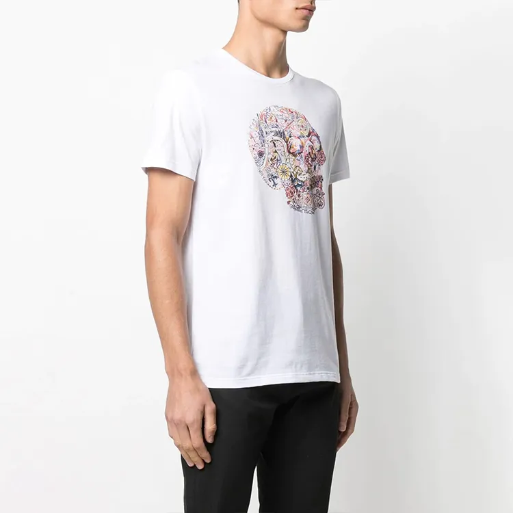 Alexander McQueen SS21 Regular T Shirt Men's White-2
