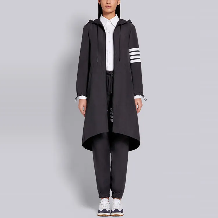 THOM BROWNE· Knitted Sweatpants Women's Charcoal Gray-2