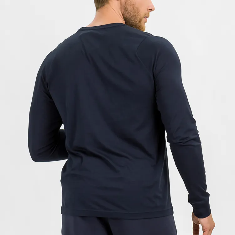 EMPORIO ARMANI T Shirts Men Night Blue-5