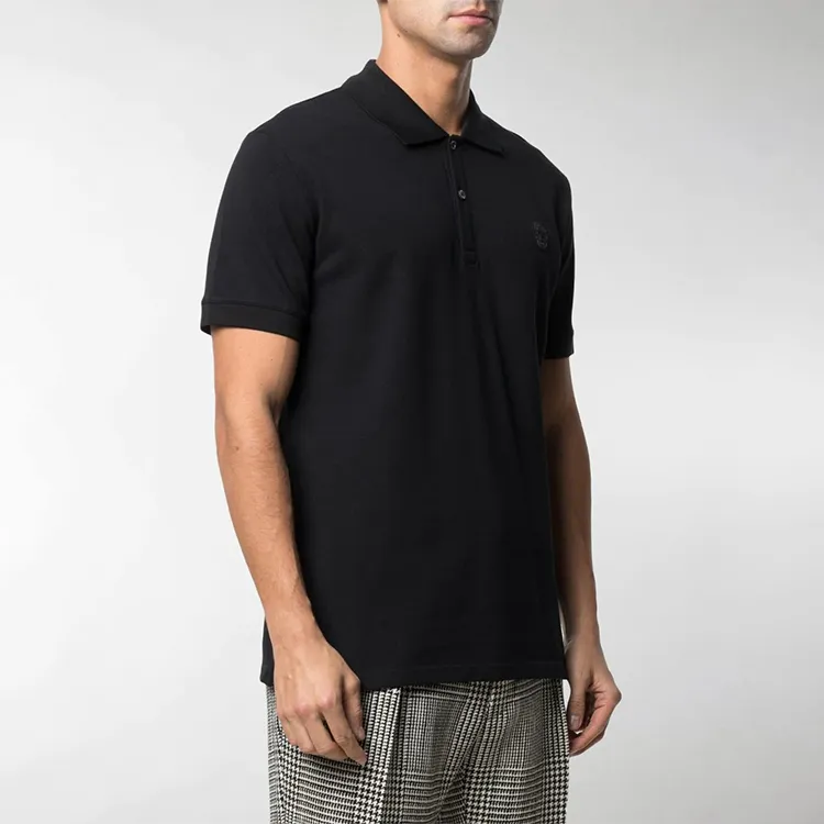 Alexander McQueen Polo Shirts Men Black-2