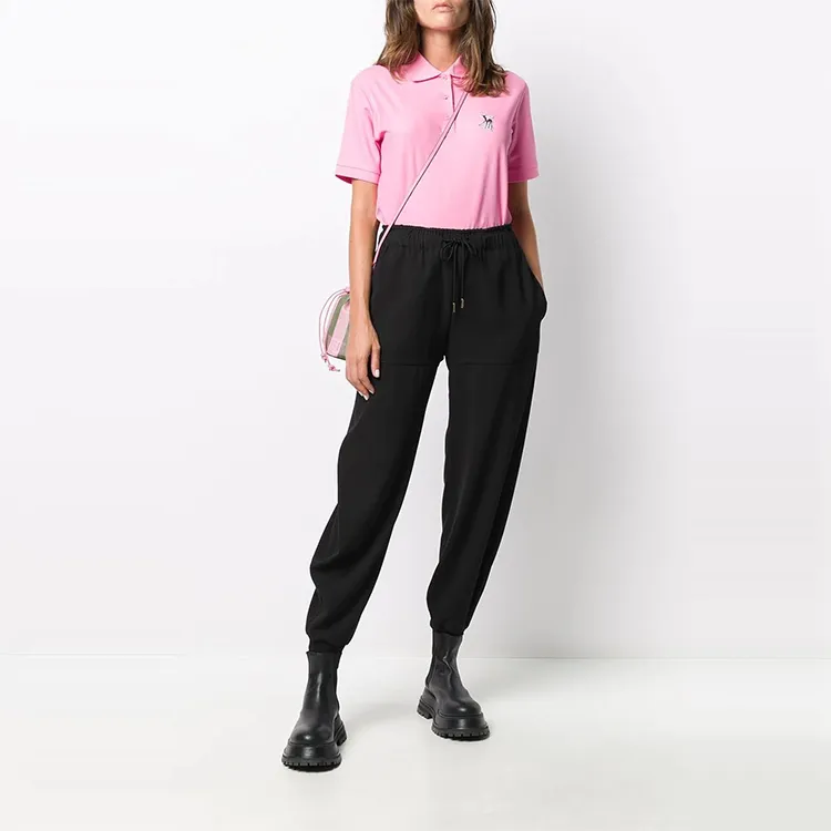 Burberry Polo Shirt Women's Pink-1