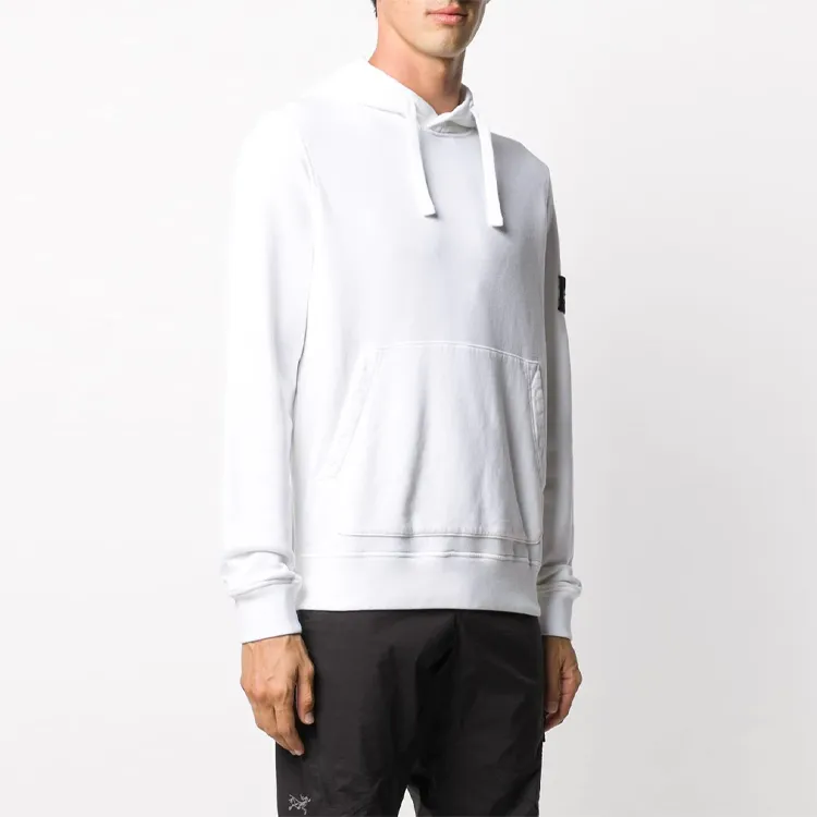 STONE ISLAND Sweatshirt Unisex White-4