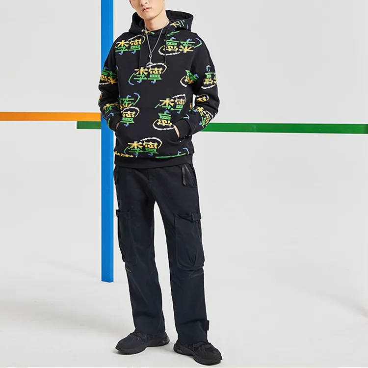 LiNing Sweatshirts Men New Standard Black-1