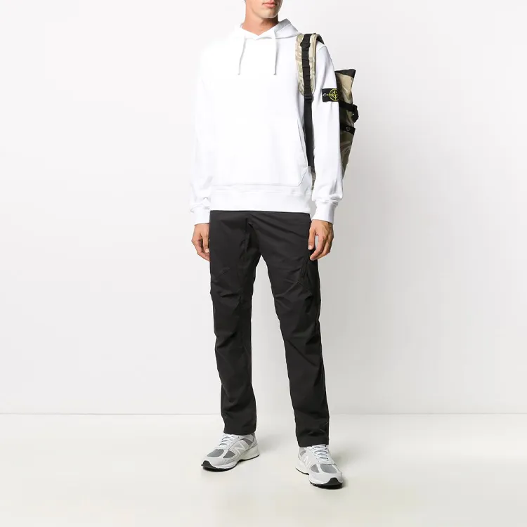 STONE ISLAND Sweatshirt Unisex White-3