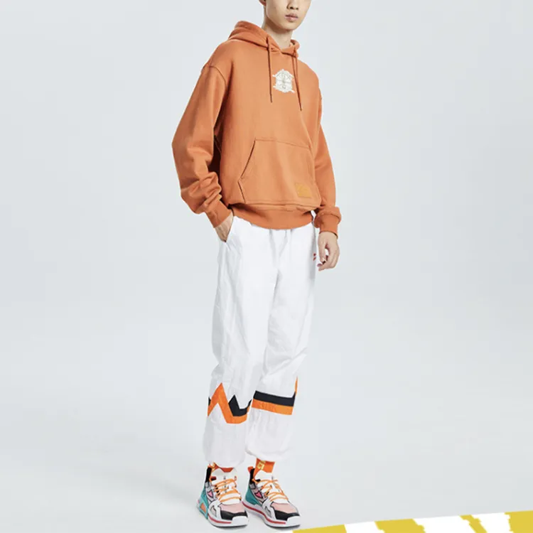 LINING Badfive Sweatshirts Unisex Amber Brown-6