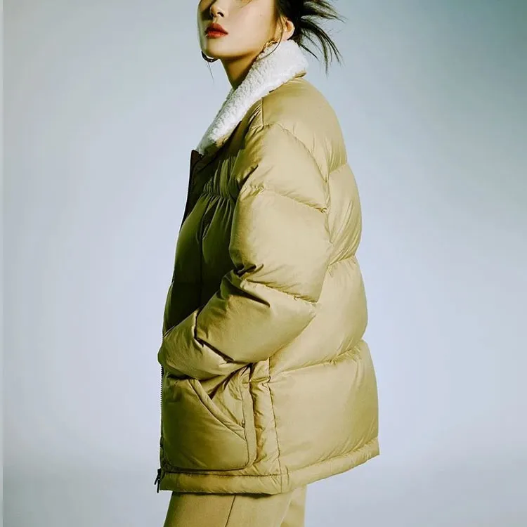 PUMA Down Jackets Unisex Light Coffee-3