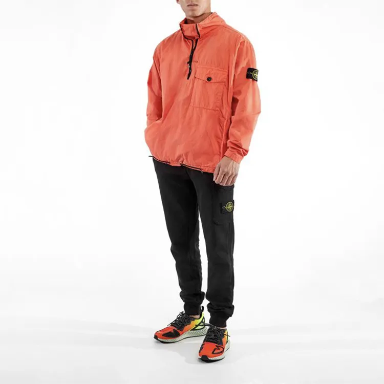 STONE ISLAND Jackets Men Orange-2