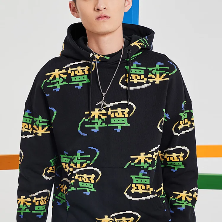 LiNing Sweatshirts Men New Standard Black-2