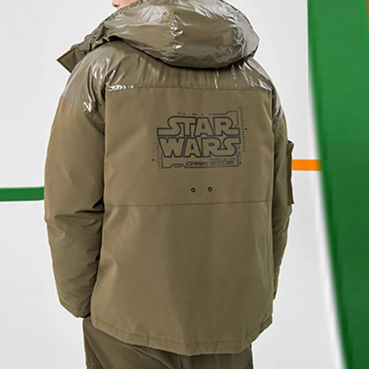 LiNing Down Jacket Men's Army Green-4