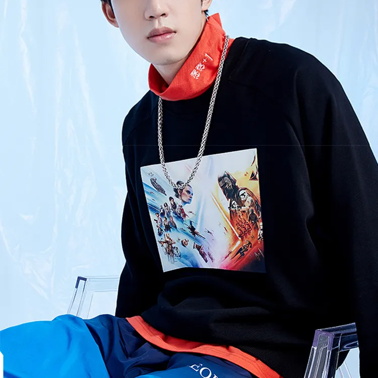 LiNing Sweatshirts Unisex Black-4