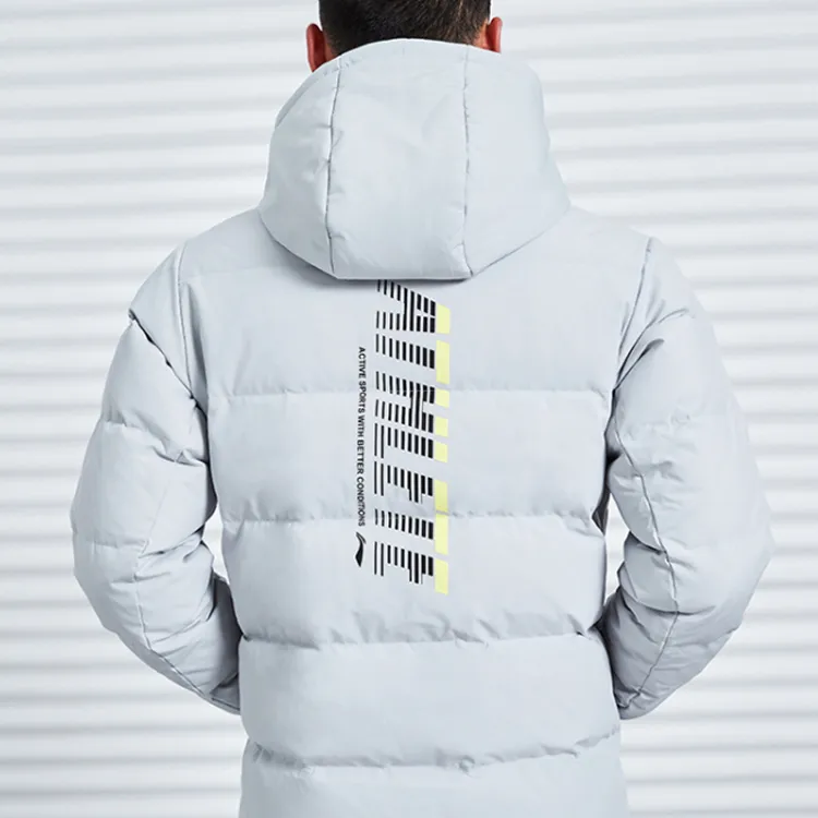 LINING Down Jackets Men Gray-3