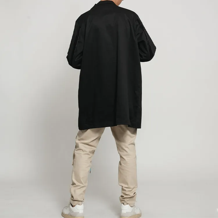 Rhude X PUMA X RHUDE Trench Coats Men Black-3