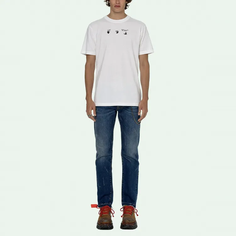 OFF WHITE Peace Worldwide T Shirt-3