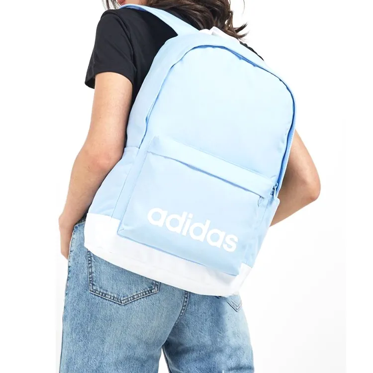 Adidas Recycled Polyester Backpack Regular Unisex Light Blue-4