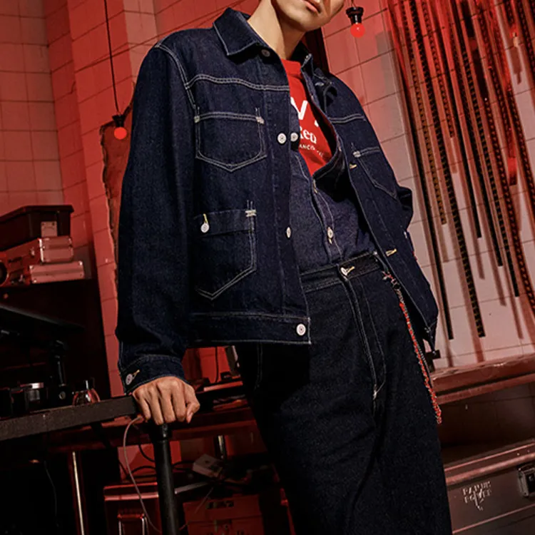 Levi's Denim Jacket Men's Dark Denim-5