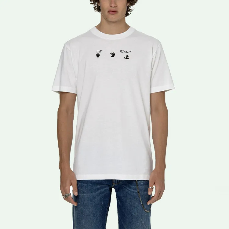 OFF WHITE Peace Worldwide T Shirt-1