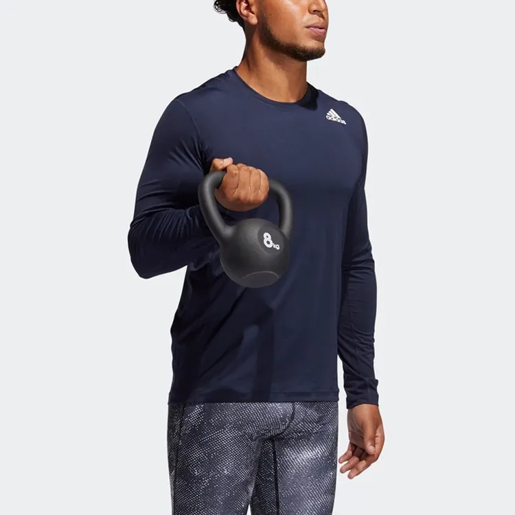 Adidas T Shirts Men Navy Blue-4