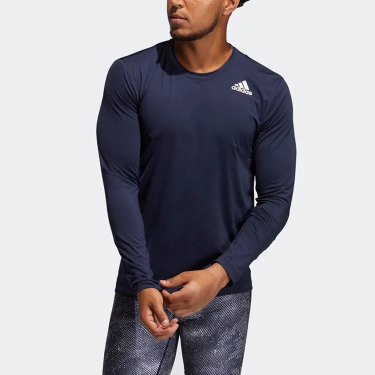 Adidas T Shirts Men Navy Blue-2