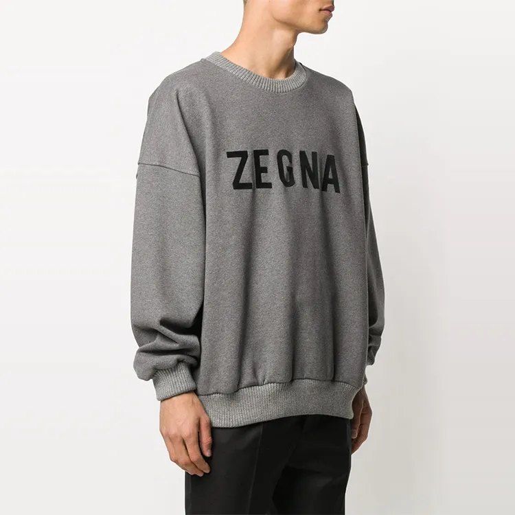 Zegna x Fear Of God Sweatshirt Men's Gray-3