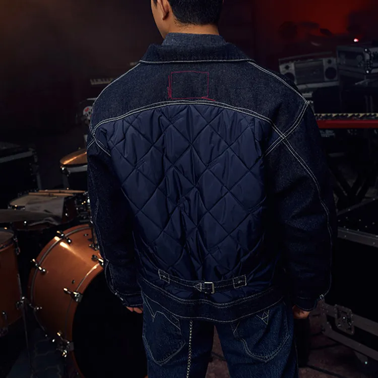 Levi's Denim Jacket Men's Dark Denim Blue-5