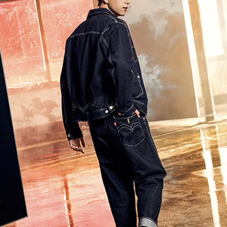 Levi's Denim Jacket Men's Dark Denim-3