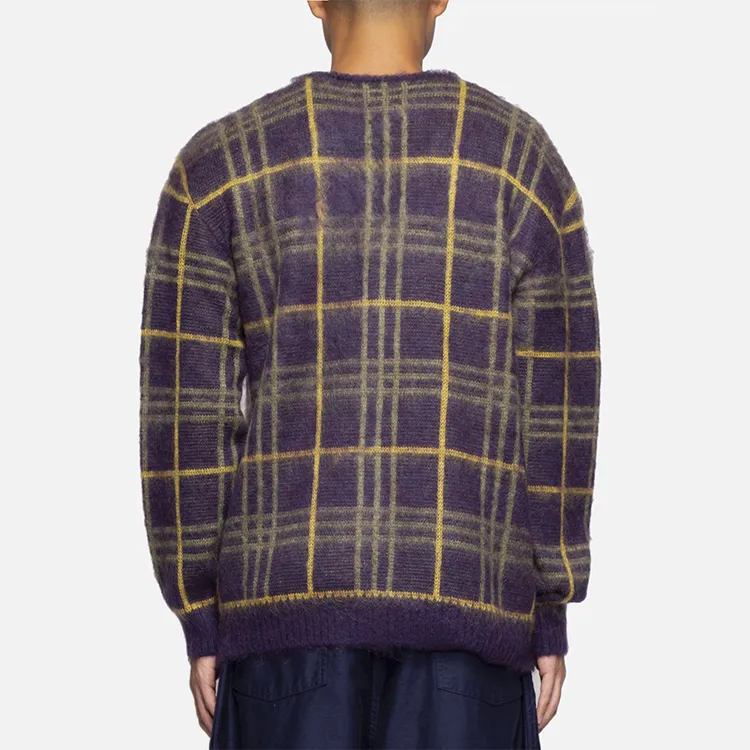 Needles Sweaters Men Purple-3
