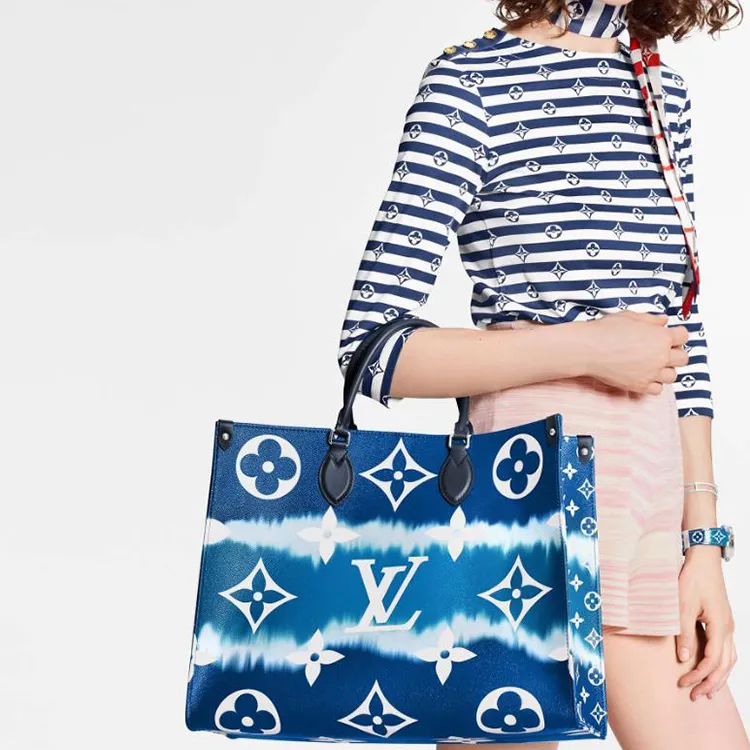 LOUIS VUITTON Onthego Lv Escale Gm Bleu-5