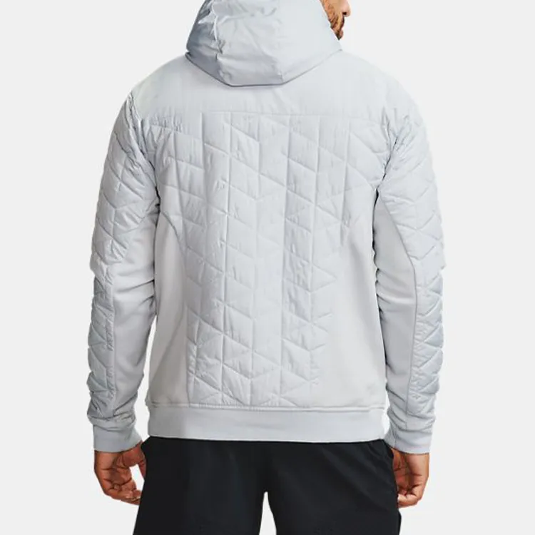 Under Armour Jackets Men White Gray-3