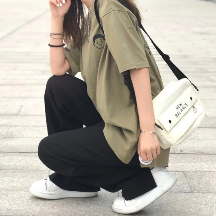 New Balance MARIMEKKO Collaboration Fabric Shoulder Bag, Crossbody Bag Regular Unisex White-4